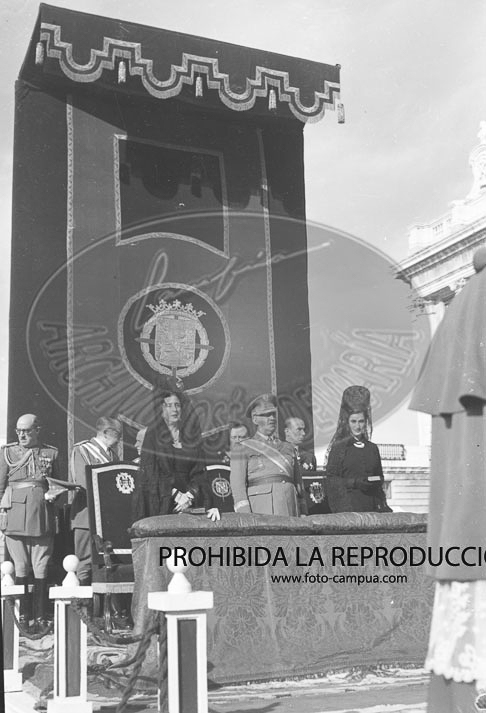 Coronación de la Virgen de La Almudena, 10 de noviembre de 1948