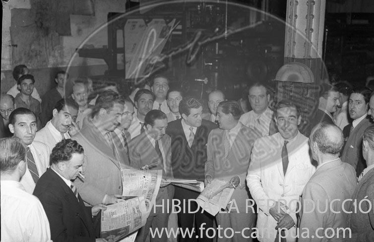 Inauguración del Diario La Tarde