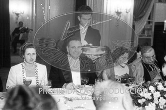 Cena en el Ritz en honor del Ministro de AA.EE.