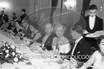 Cena en el Ritz en honor del Ministro de AA.EE.
