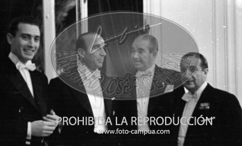 Cena en el Ritz en honor del Ministro de AA.EE.