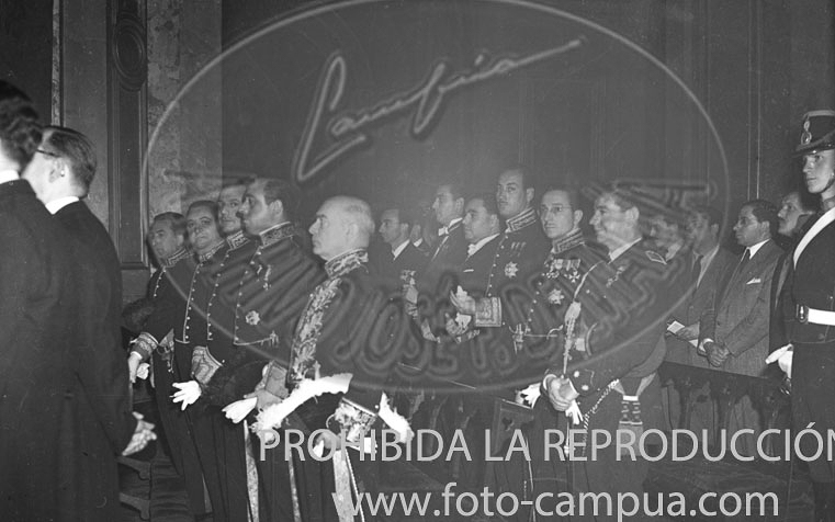 Viaje del Ministaro de AA.EE. de España a Argentina en 1948