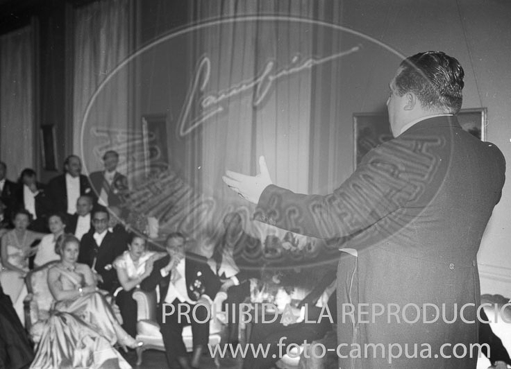 Viaje del Ministaro de AA.EE. de España a Argentina en 1948