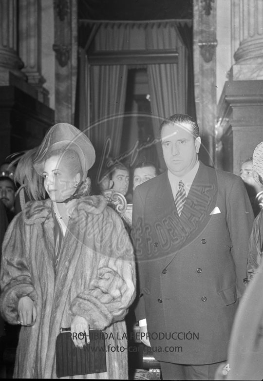 Viaje del Ministaro de AA.EE. de España a Argentina en 1948