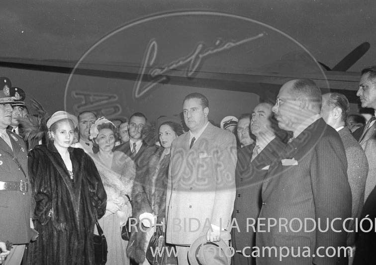 Viaje del Ministaro de AA.EE. de España a Argentina en 1948