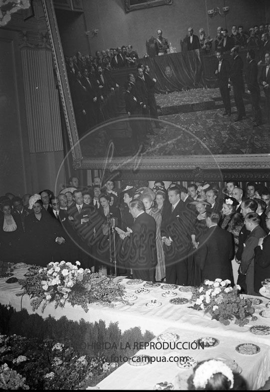 Viaje del Ministaro de AA.EE. de España a Argentina en 1948