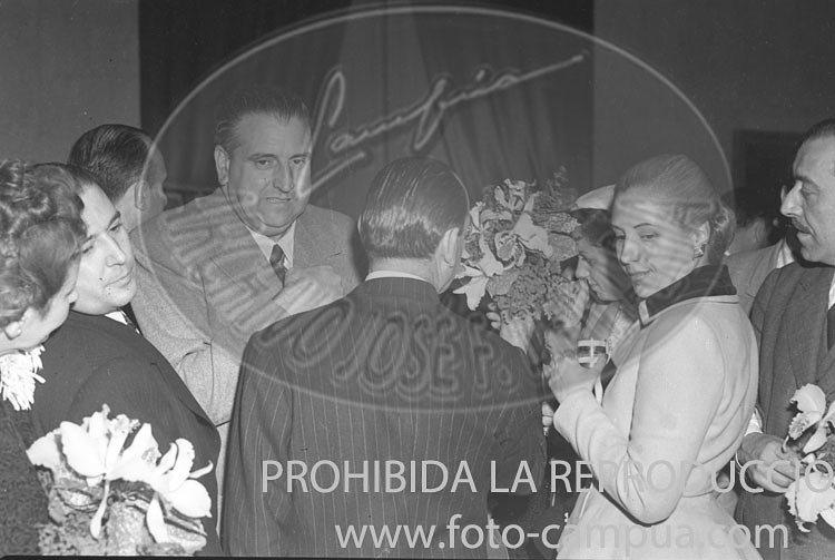 Viaje del Ministaro de AA.EE. de España a Argentina en 1948