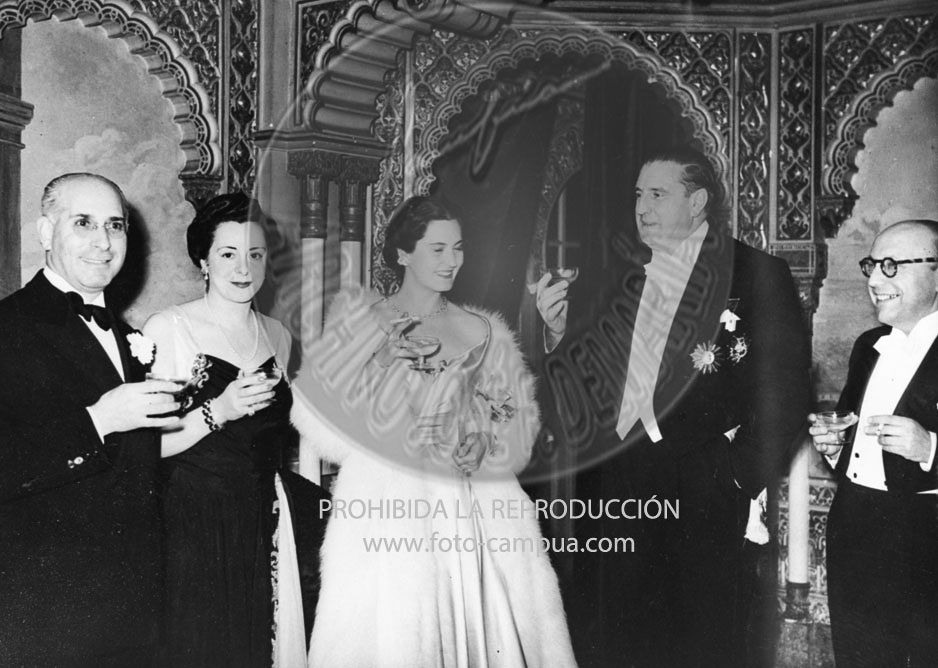 Viaje del Ministaro de AA.EE. de España a Argentina en 1948