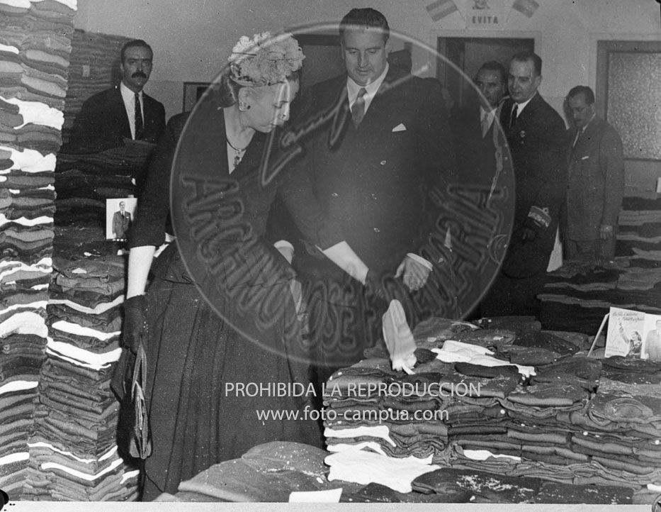 Viaje del Ministaro de AA.EE. de España a Argentina en 1948