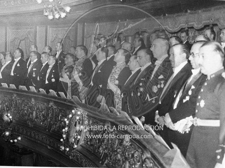 Viaje del Ministaro de AA.EE. de España a Argentina en 1948