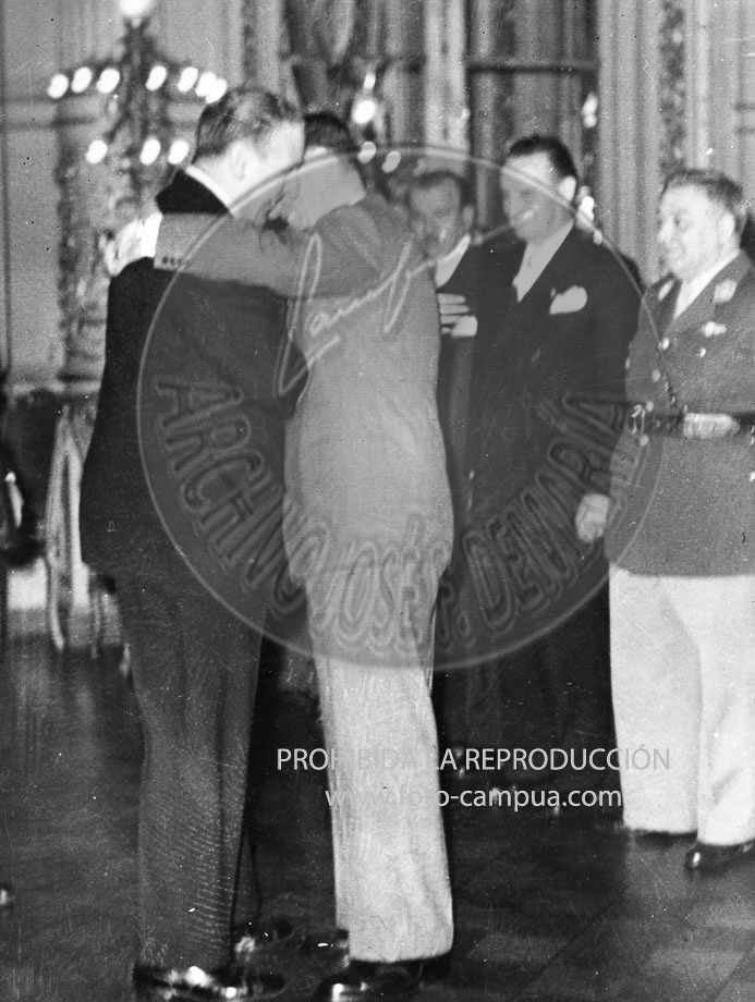 Viaje del Ministaro de AA.EE. de España a Argentina en 1948