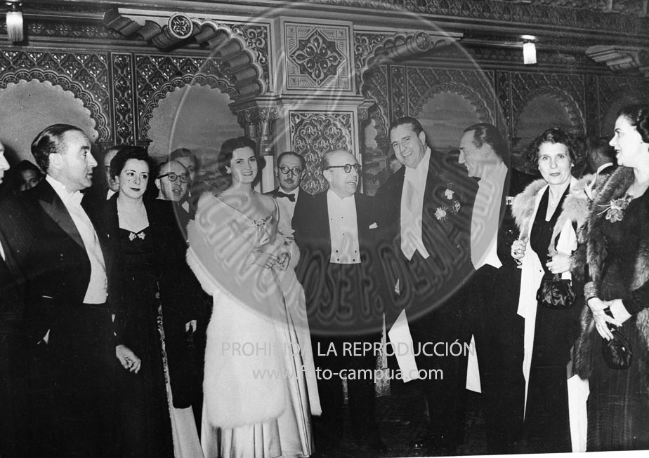 Viaje del Ministaro de AA.EE. de España a Argentina en 1948