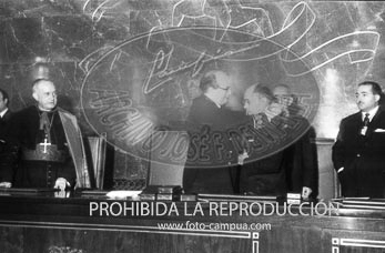 Acto en el Instituto de Investigaciones Científicas