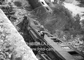 Ctatastrofe del Expreso Madrid Barcelona 1949