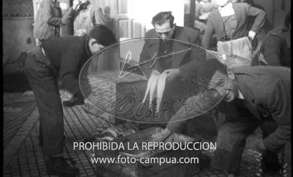 Mercado de pescado de la calle Toledo