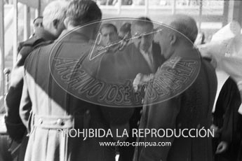 Franco inaugura el hospital de Guadarrama