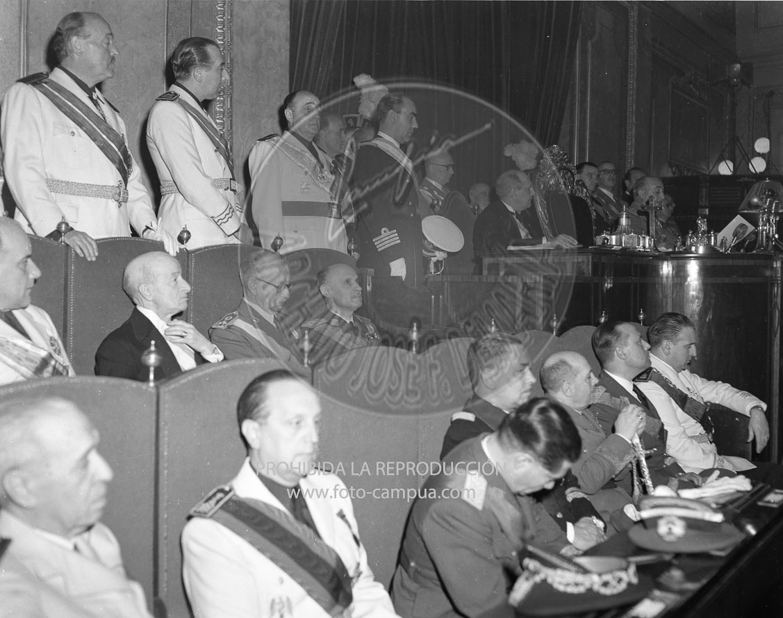 Apertura del periodo de Cortes Españolas