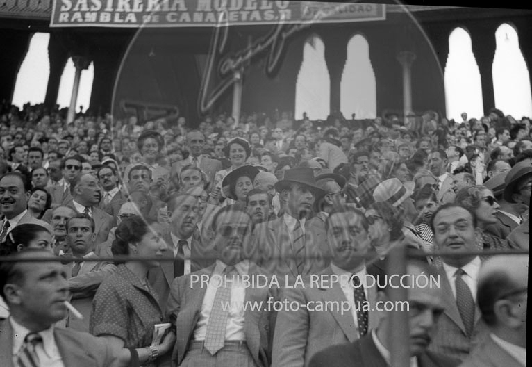 Corrida de Toros en Barcelona en honor a Franco
