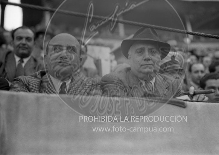 Corrida de Toros en Barcelona en honor a Franco