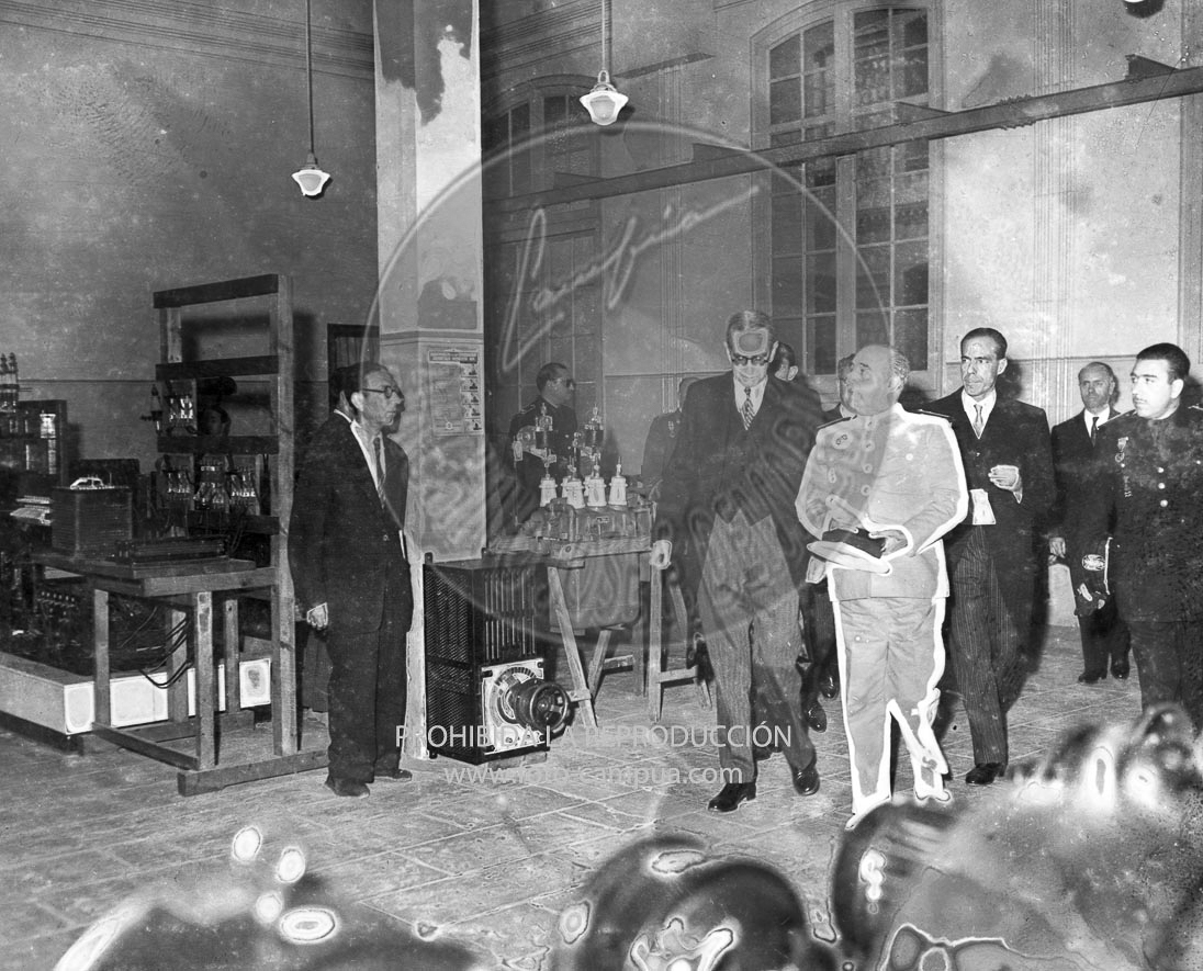 Franco visita la Universidad Industrial