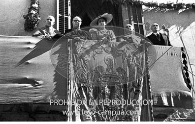 Franco visita la Catedral de Vic
