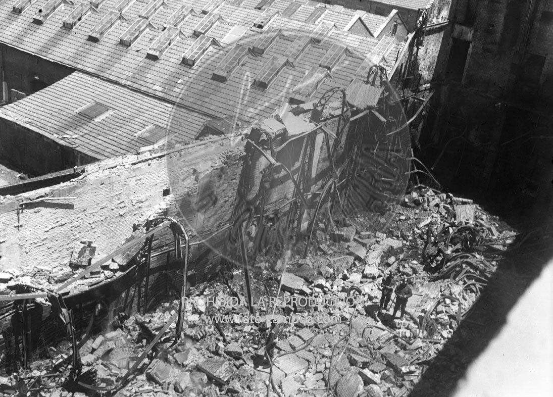 Incendio de los estudios Ballesteros
