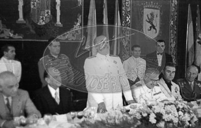 Franco en Ponferrada