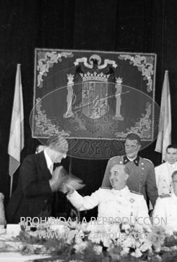 Franco en Ponferrada