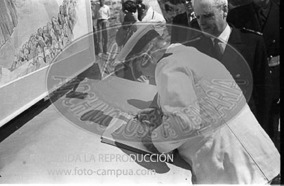 Franco en Ponferrada