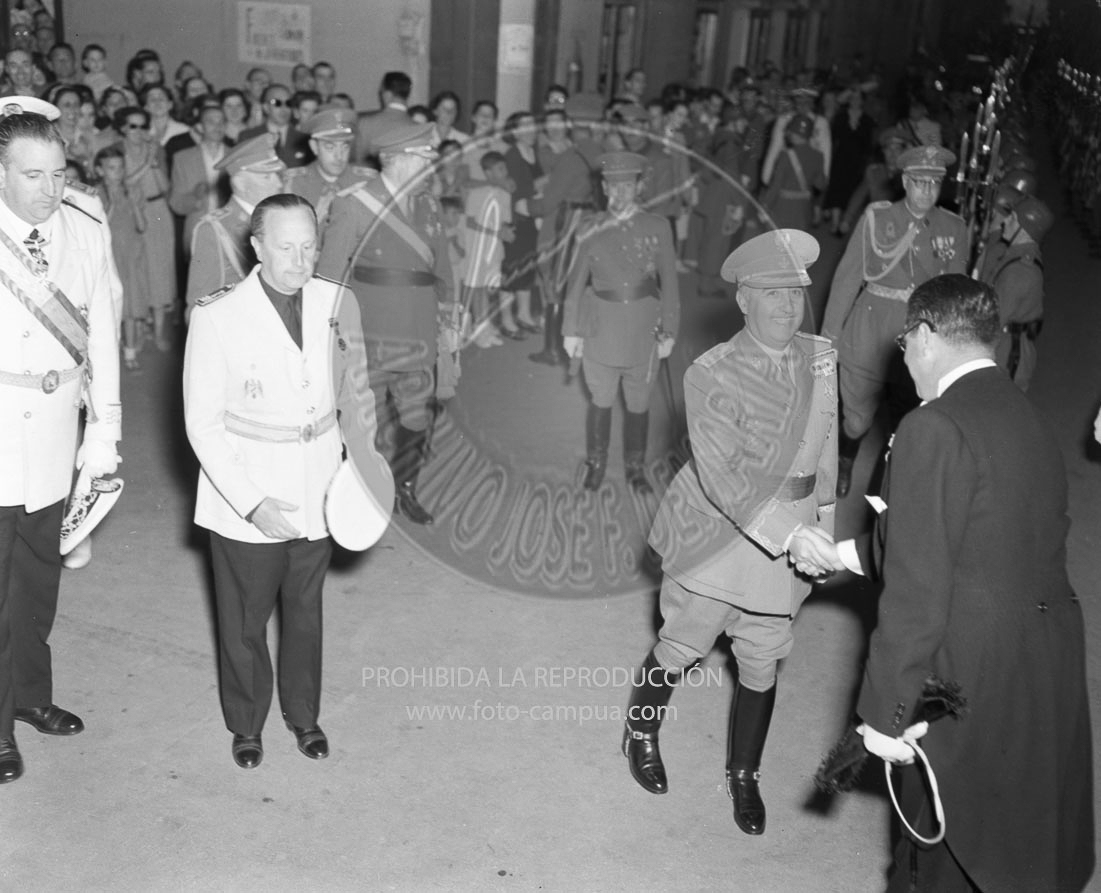 Franco en Nª Señora de la Asunción de San Sebastián
