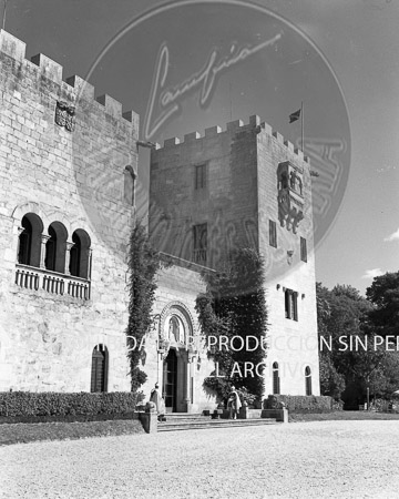 Vistas exteriores del Pazo de Meirás