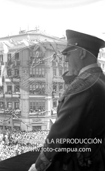 Visita de Franco a Bilbao junio 1950