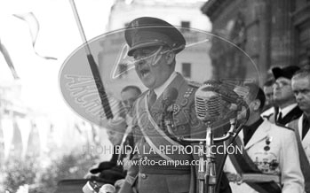 Visita de Franco a Bilbao junio 1950