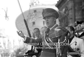 Visita de Franco a Bilbao junio 1950