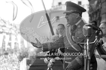 Visita de Franco a Bilbao junio 1950