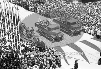 Visita de Franco a Bilbao junio 1950