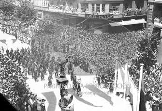 Visita de Franco a Bilbao junio 1950
