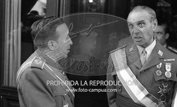 Visita de Franco a Bilbao junio 1950