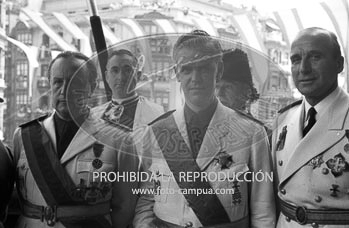 Visita de Franco a Bilbao junio 1950