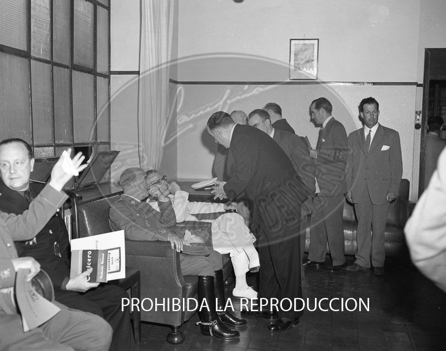 Visita de Franco a Bilbao junio 1950