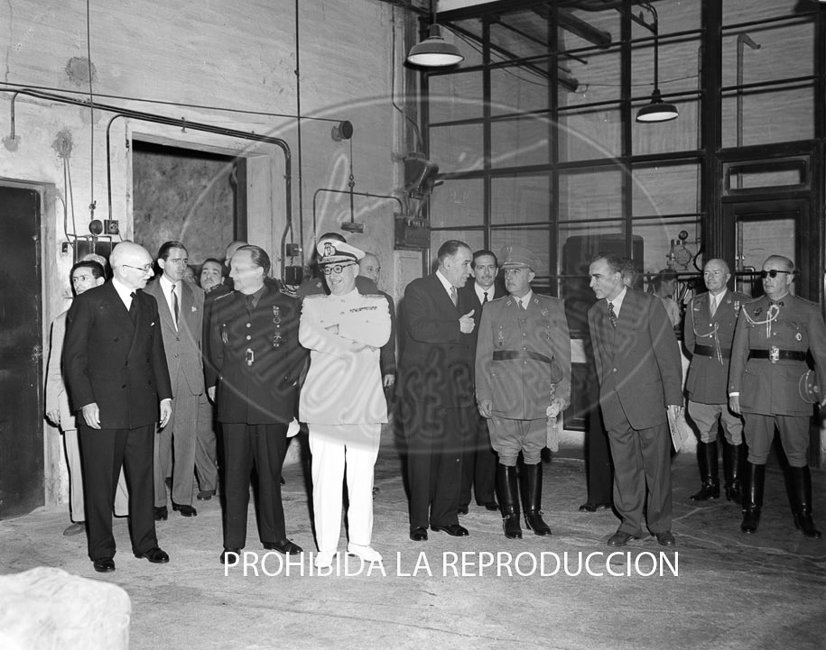 Visita de Franco a Bilbao junio 1950
