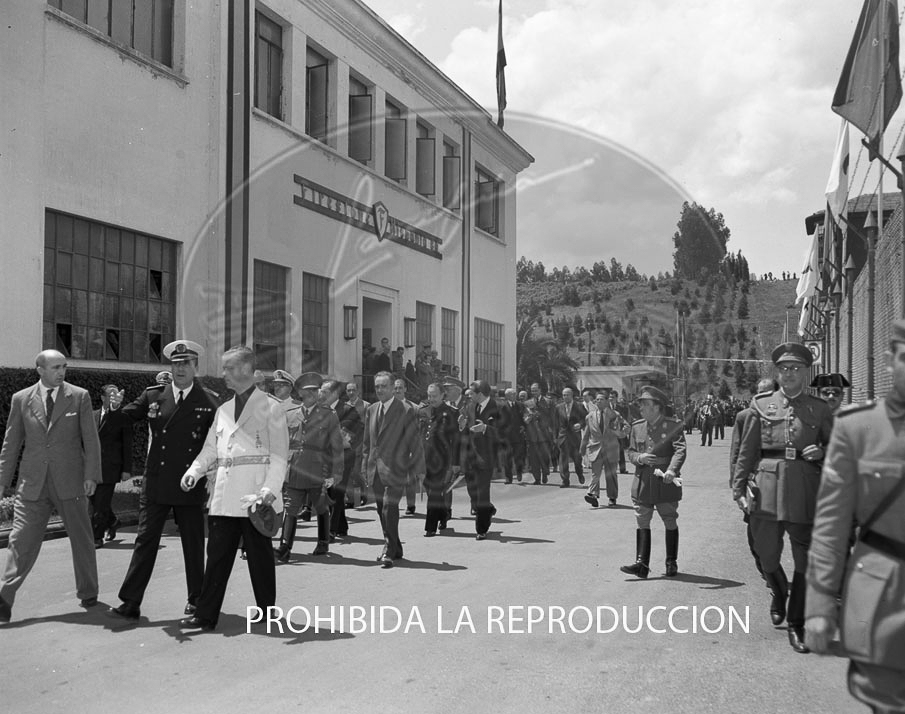 Visita de Franco a Bilbao junio 1950