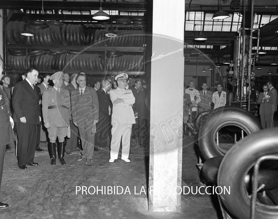 Visita de Franco a Bilbao junio 1950