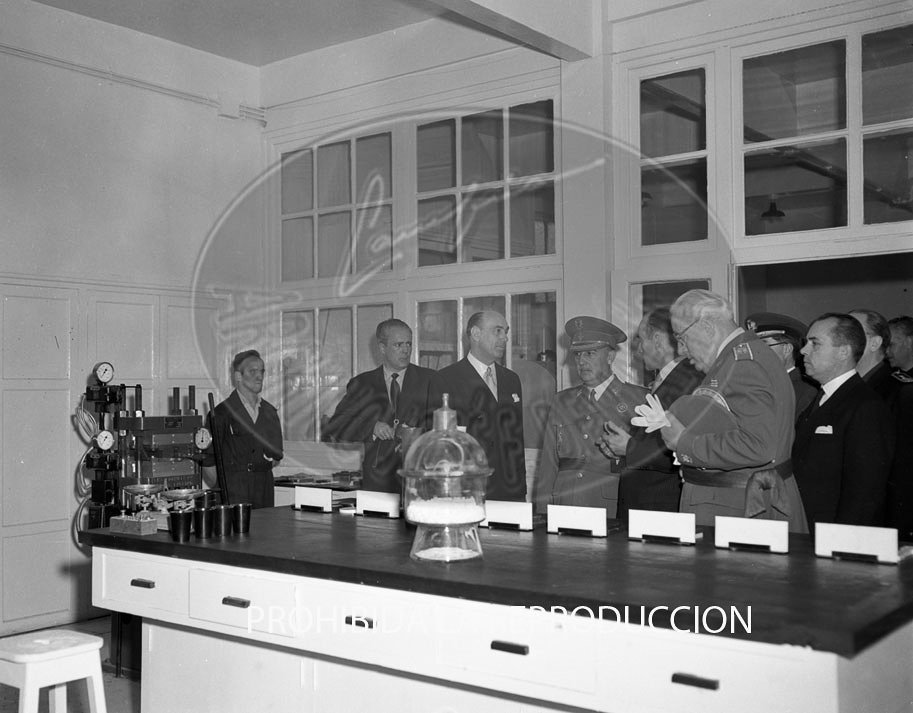 Visita de Franco a Bilbao junio 1950