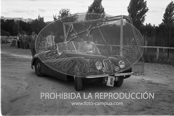 Concurso de automovilistas en el Club de Campo de Madrid