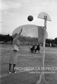 Concurso de automovilistas en el Club de Campo de Madrid
