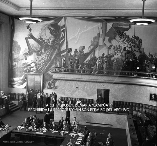 Reunion 4 Grandes en Ginebra