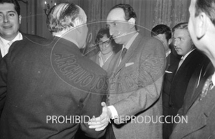 Entrega del Premio Planeta 1958 a Fernando Bermudez de Castro y Rebellón
