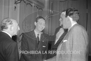 Entrega del Premio Planeta 1958 a Fernando Bermudez de Castro y Rebellón