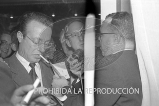 Entrega del Premio Planeta 1958 a Fernando Bermudez de Castro y Rebellón
